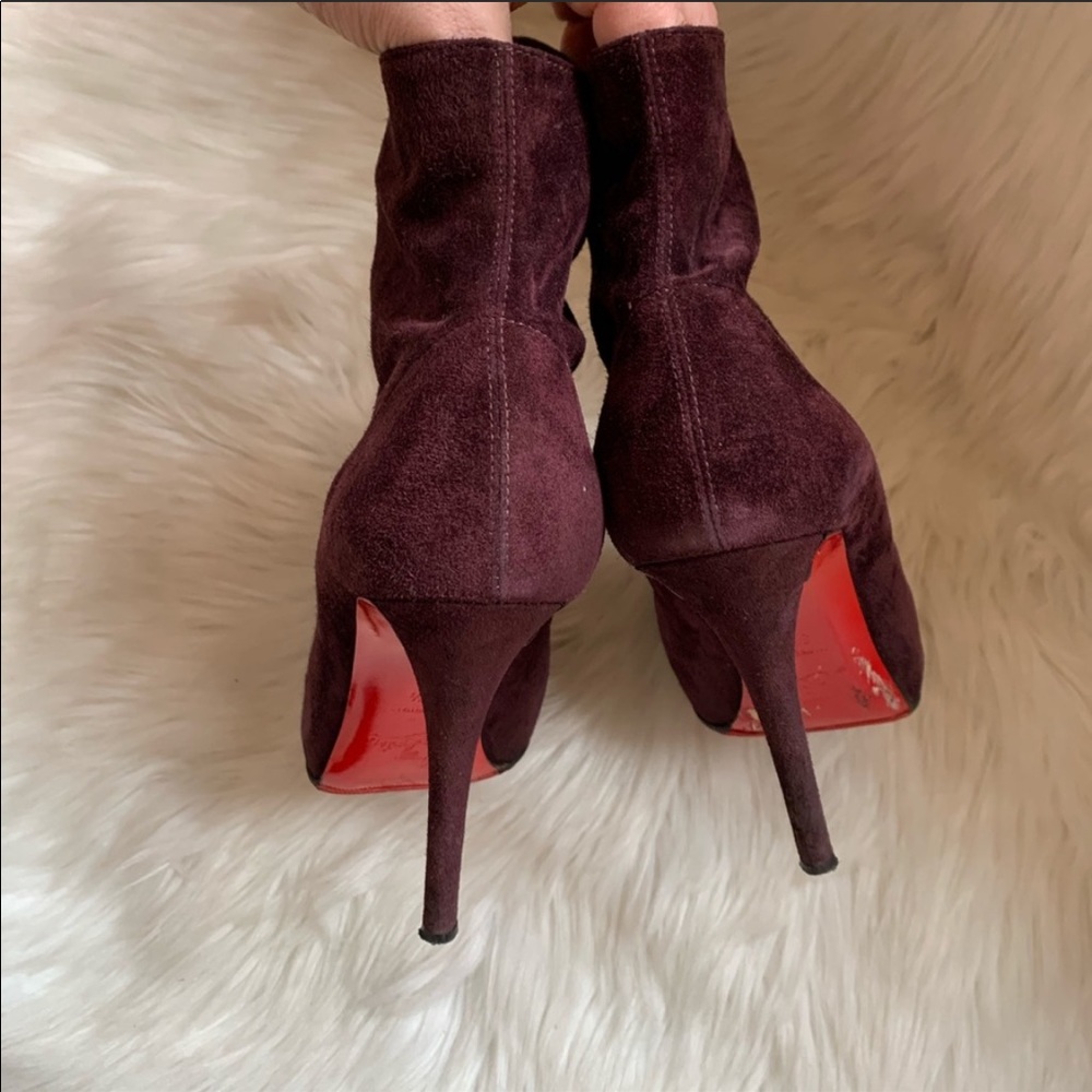 ⭕️SOLD⭕️ Christian LOUBOUTIN Troopista Booties - Picture 6 of 8